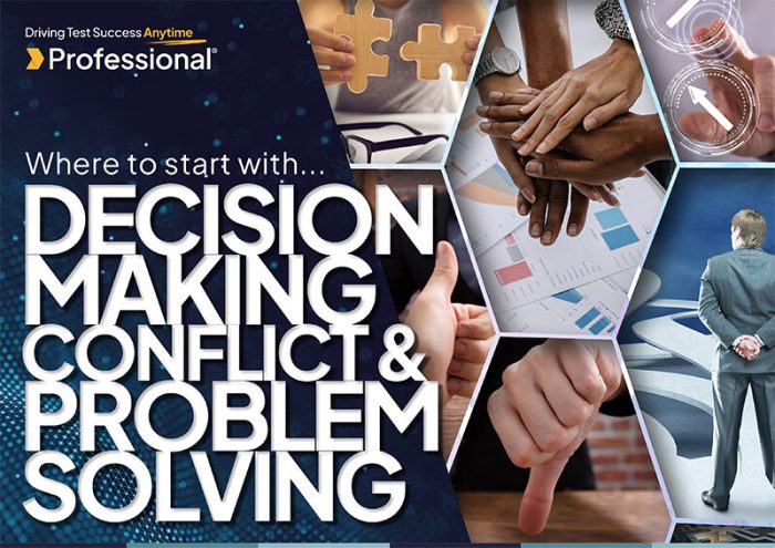 Decision Making Conflict and Problem Solving